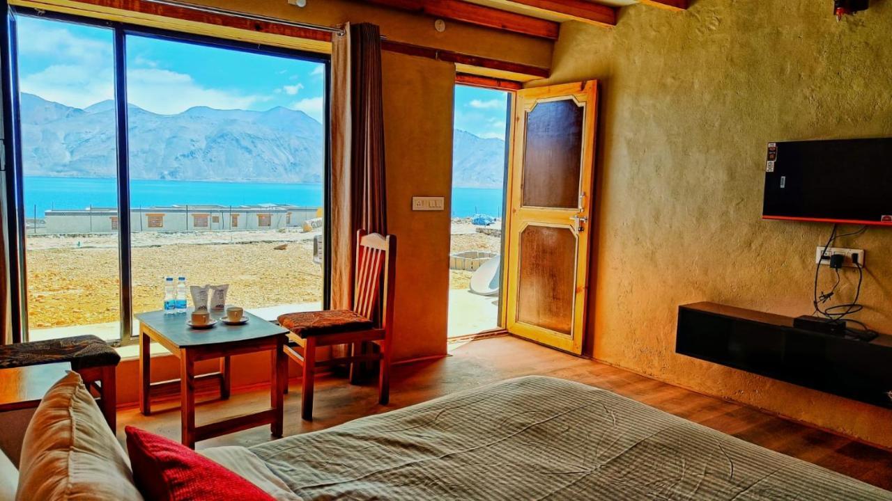 Hotel Mystic Pangong à Spangmik Extérieur photo