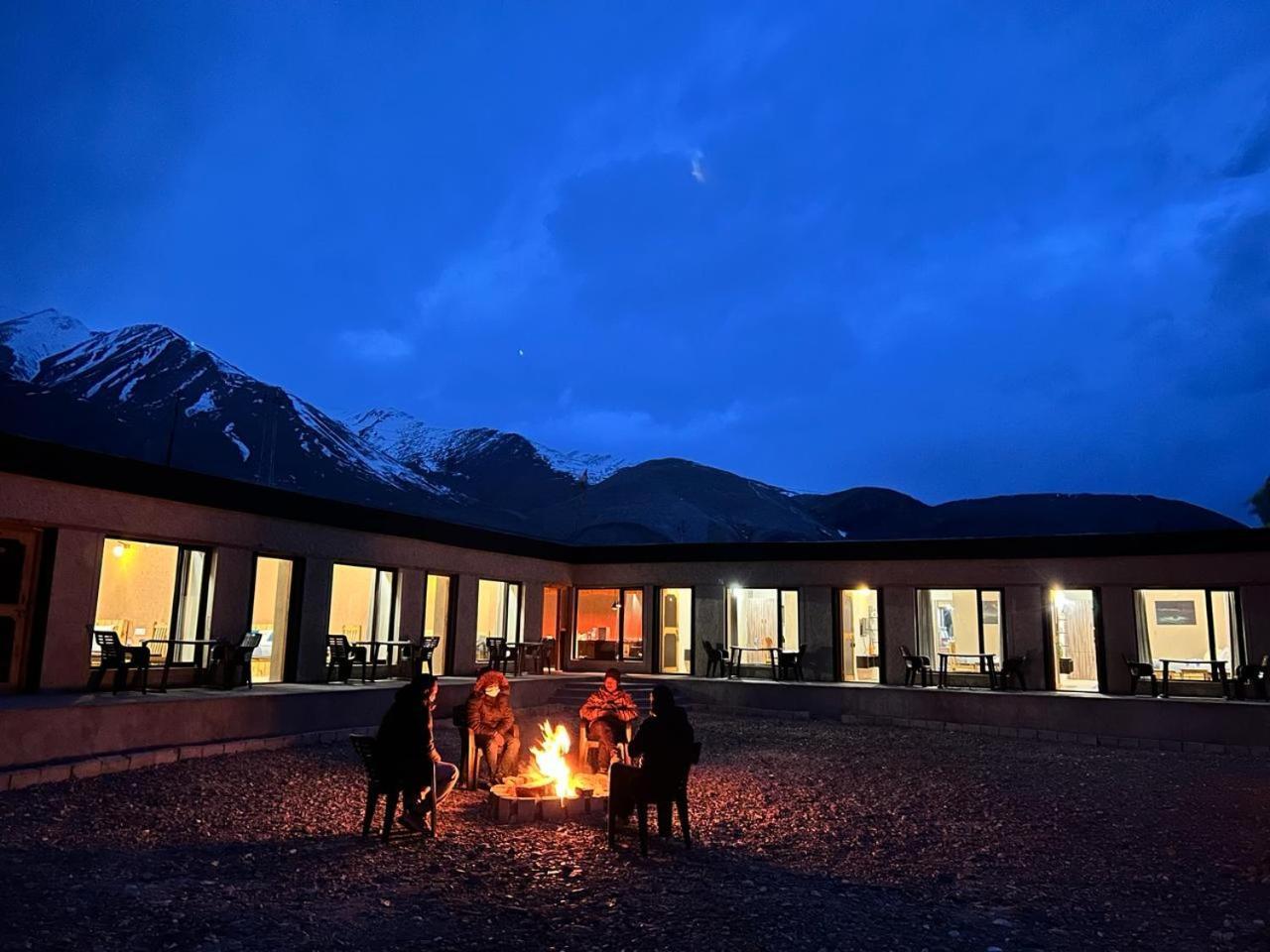 Hotel Mystic Pangong à Spangmik Extérieur photo