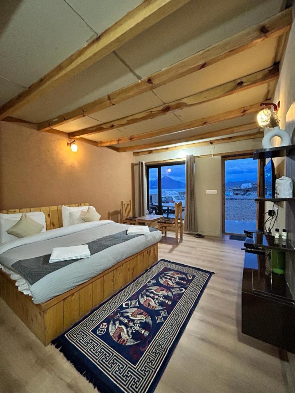 Hotel Mystic Pangong à Spangmik Extérieur photo