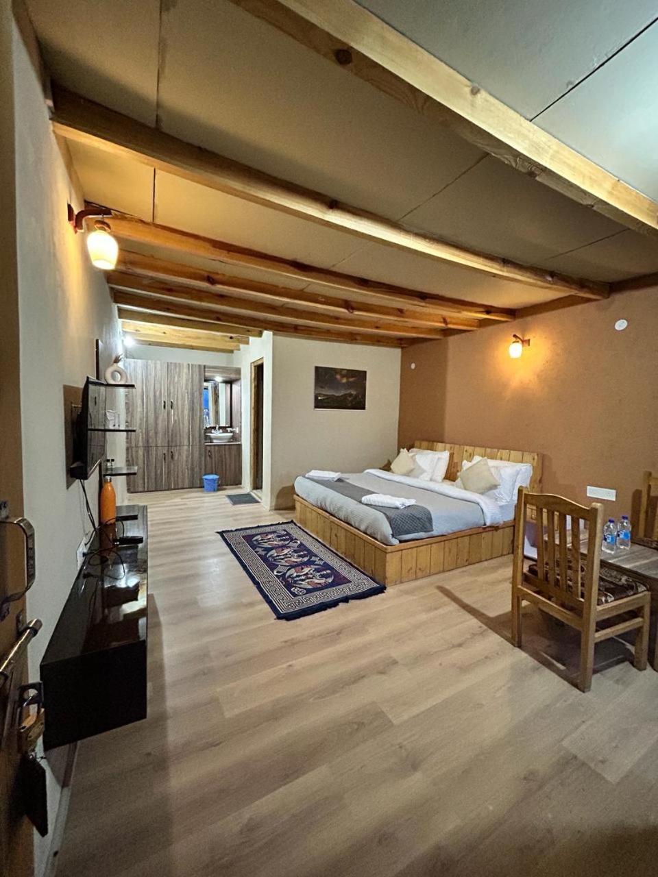 Hotel Mystic Pangong à Spangmik Extérieur photo