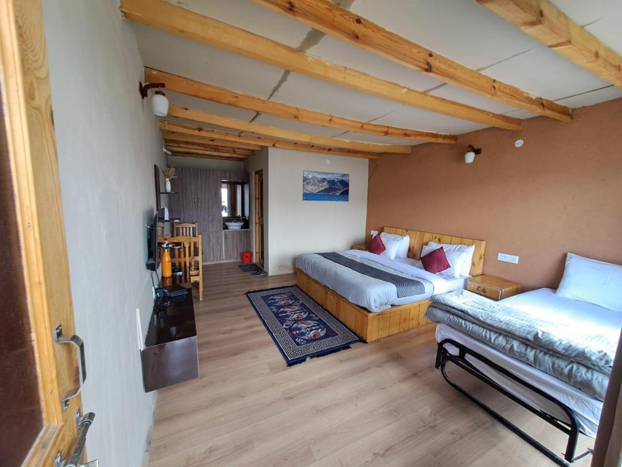 Hotel Mystic Pangong à Spangmik Extérieur photo
