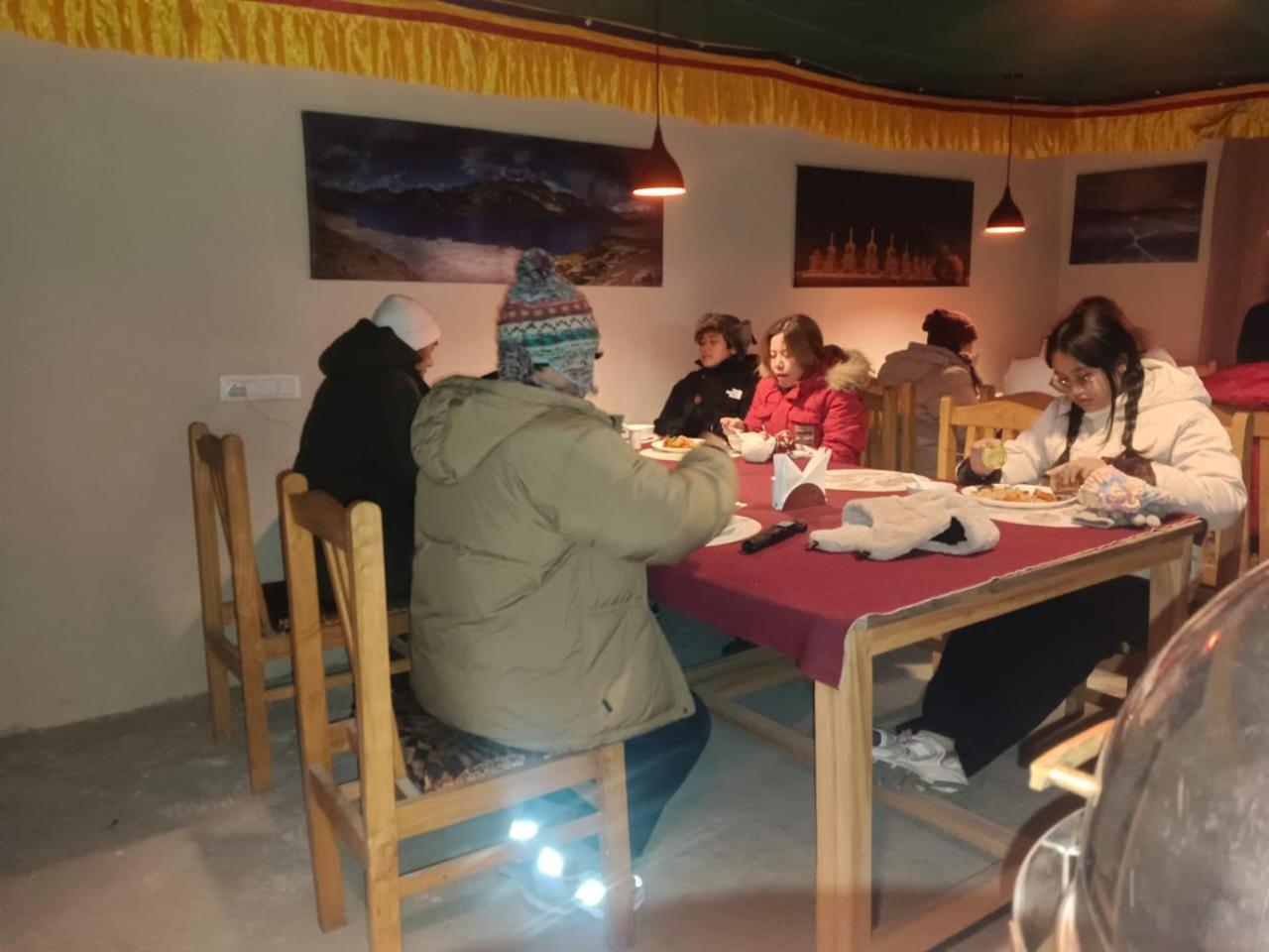 Hotel Mystic Pangong à Spangmik Extérieur photo